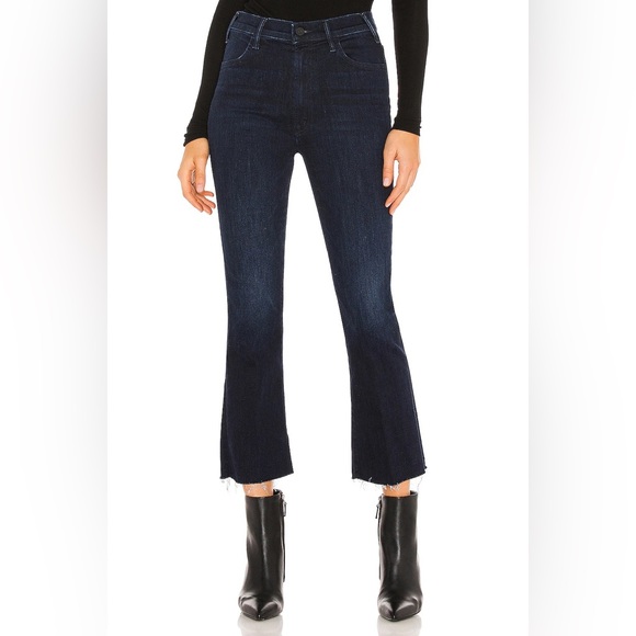 MOTHER Denim - MOTHER The Hustler Ankle Fray in Howling at the Moon size 33 (16)